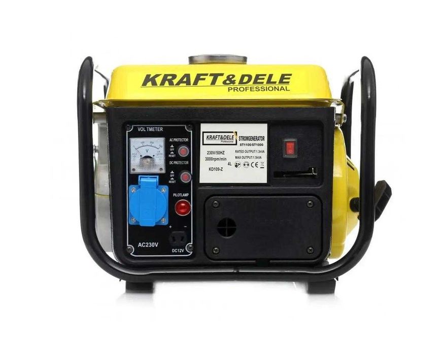 Генератор Бензиновий Kraft&Dele Professional KD109Z 1200W