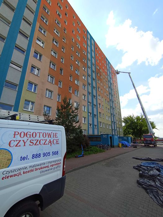 Czyszczenie dachów ,mycie elewacji,czyszczenie kostki brukowej, mycie