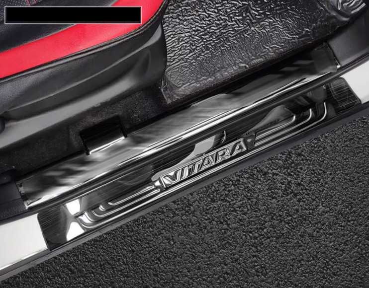 Накладки на пороги Suzuki Vitara 2016+ Premium якість