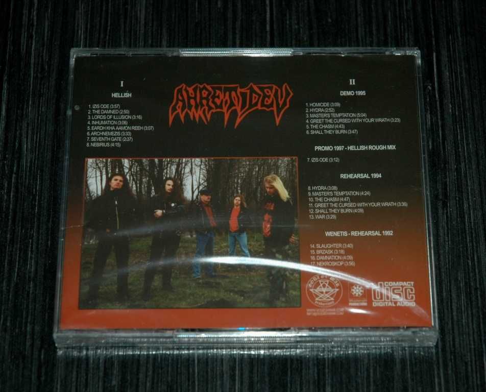 AHRET DEV - Hellish. 2019 GOW. 2xCD.