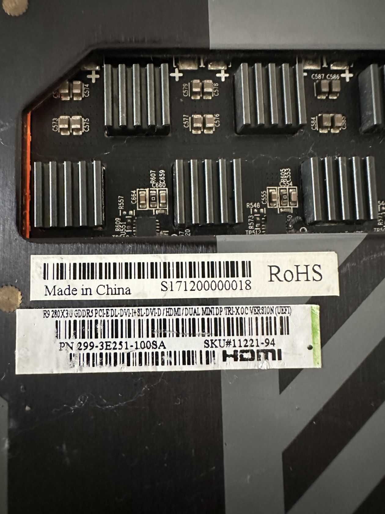 Відеокарта Sapphire Radeon R9 280X Toxic 3072MB GDDR5 (384bit)
