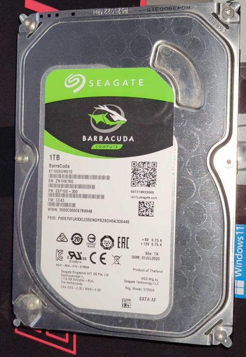 Dysk twardy HDD 1tb