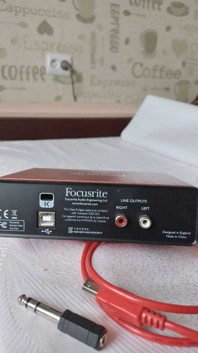 Звукова карта Focusrite Scarlett Solo 2 gen