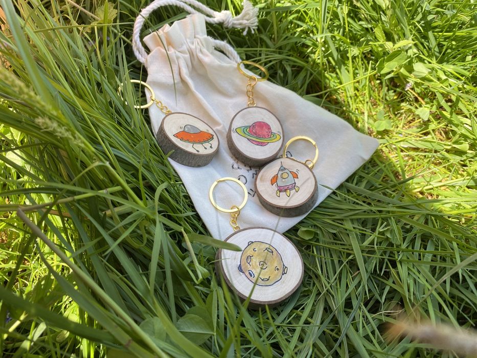 Brelok z obrazkiem Forest Stories