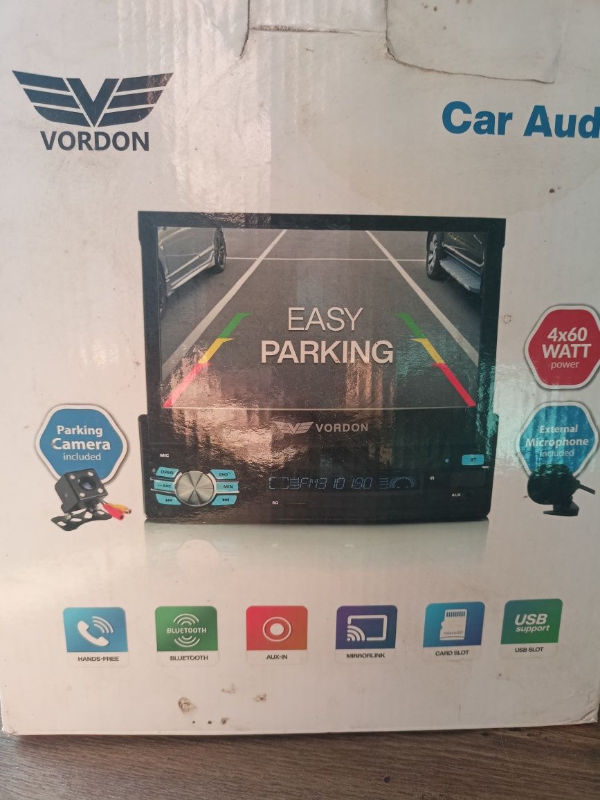 Radio vordon 7 calowy ekran