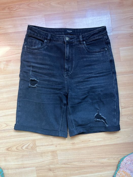 Чорні джинсові шорти vero moda, розмір 38/М