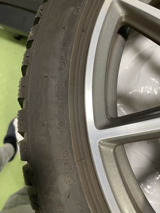 Komplet Kół 18'' opony zimowe Mercedes A45 Amg