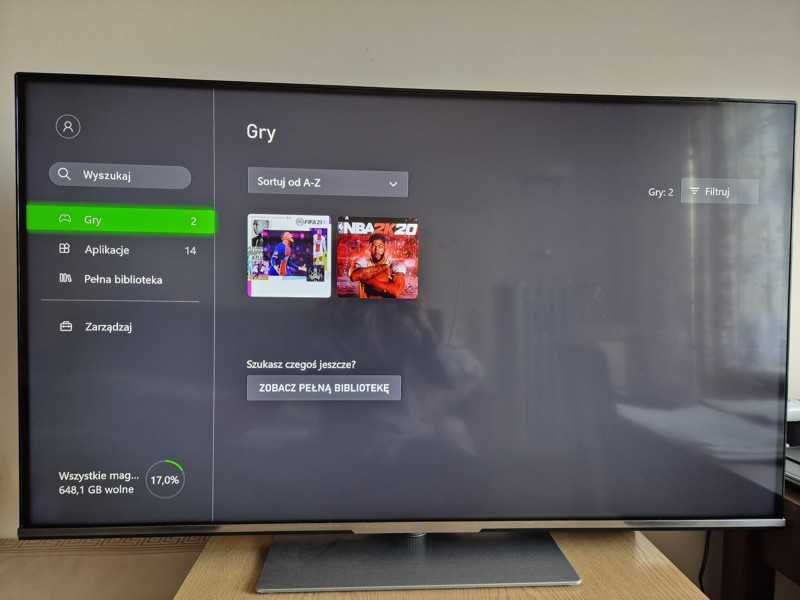 XBOX ONE S 1TB, Blu-ray 4K, 2 pady, jak NOWA! NBA 2K20 edition FIFA 21