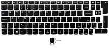 Naklejki spolszczające na klawisze klawiatury Acer Asus Toshiba Lenovo