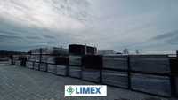 słupki ogrodzeniowe 60x40 200cm ocynk + kolor LIMEX