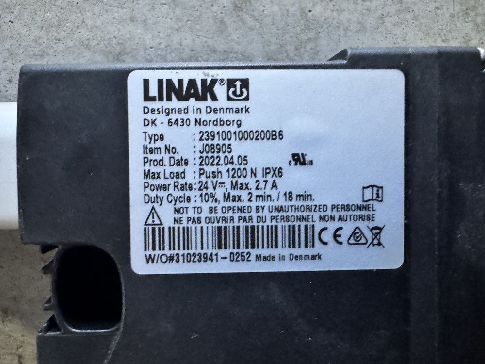 Silnik liniowy Linak