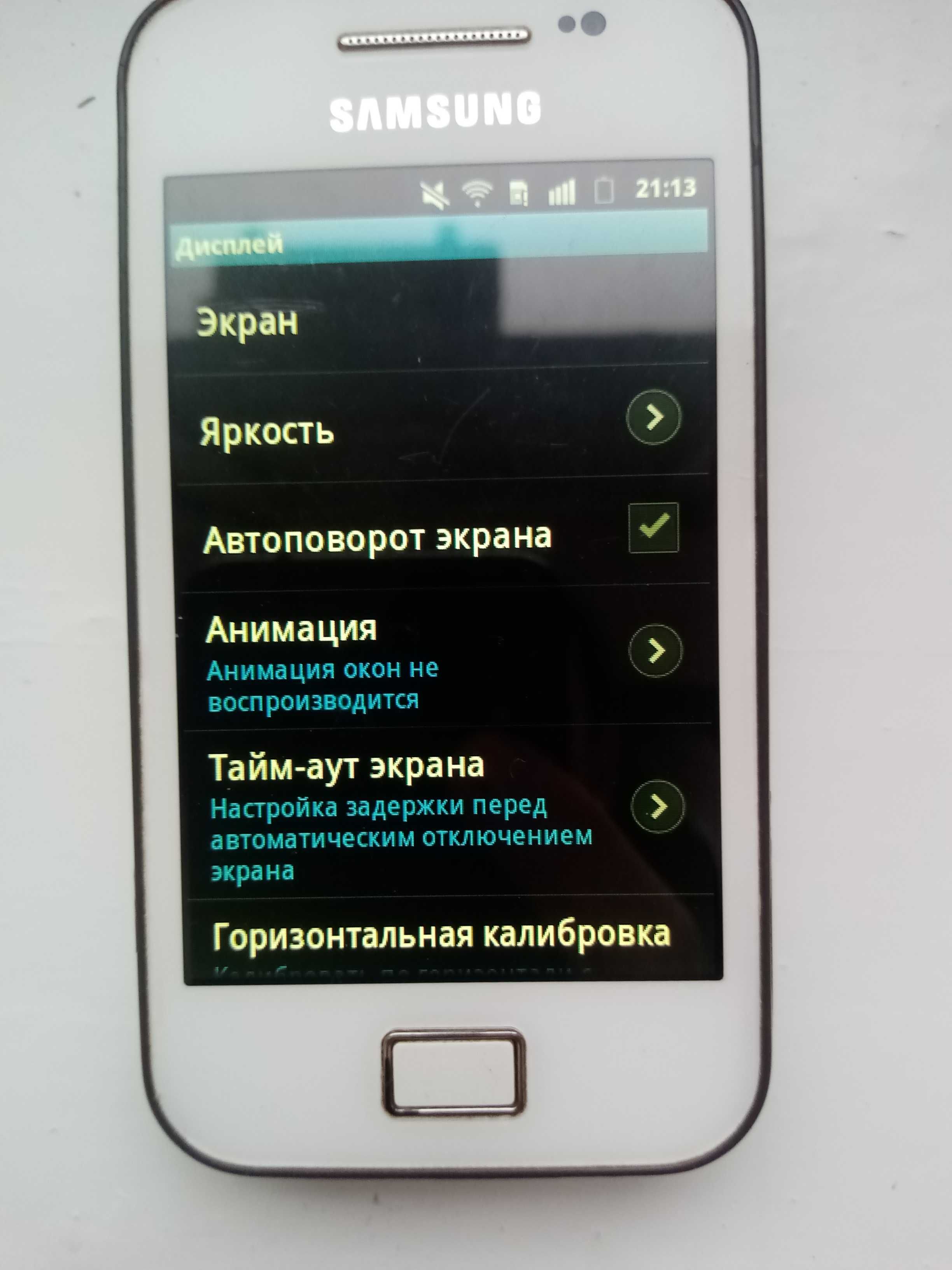 Samsung Galaxy Ace GT-S5830i мобильный телефон
