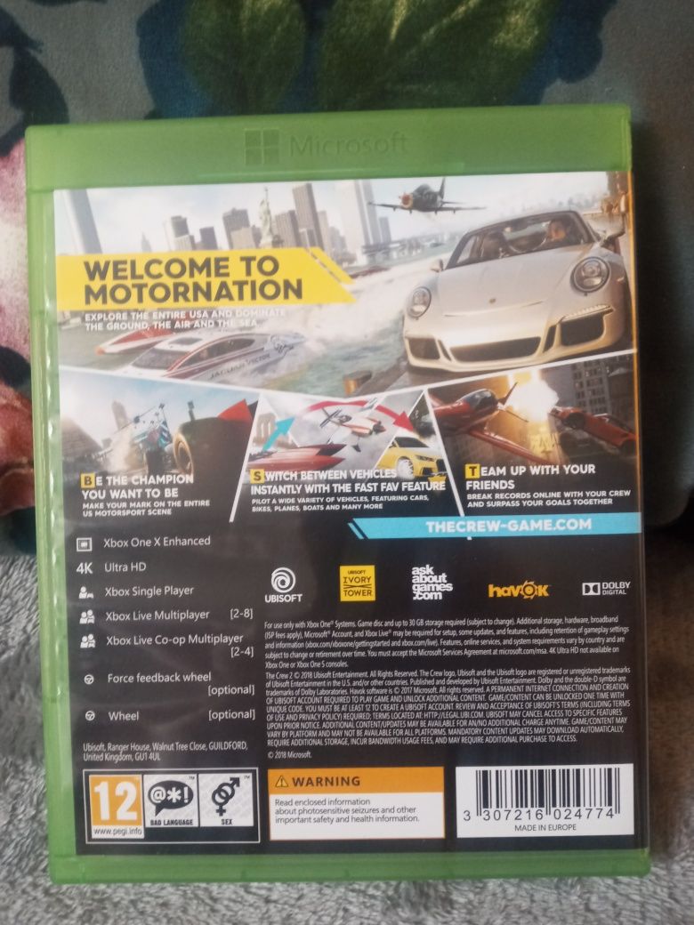The Crew 2 gra Xbox one