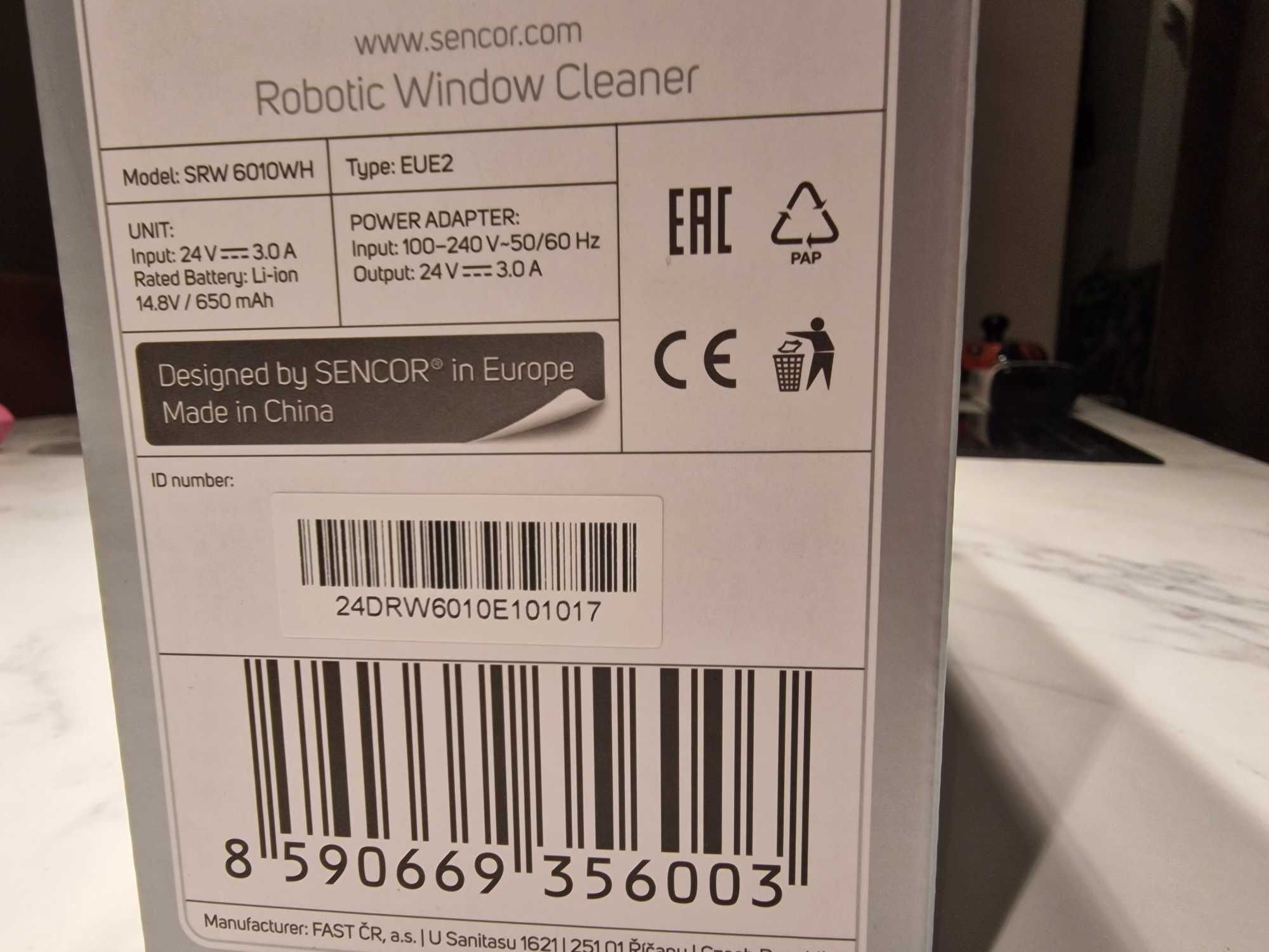 NOWY Robot do mycia okien SENCOR SRW 6010WH nieużywany