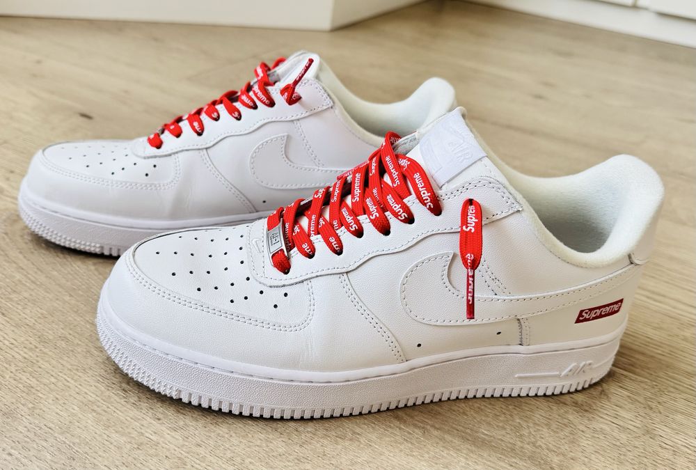 Buty Nike Air Force 1 Low  Supreme White r 43