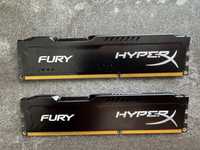 Операційна пам’ять hiperX Fury DDR3 2x8 gb (16gb) 1600