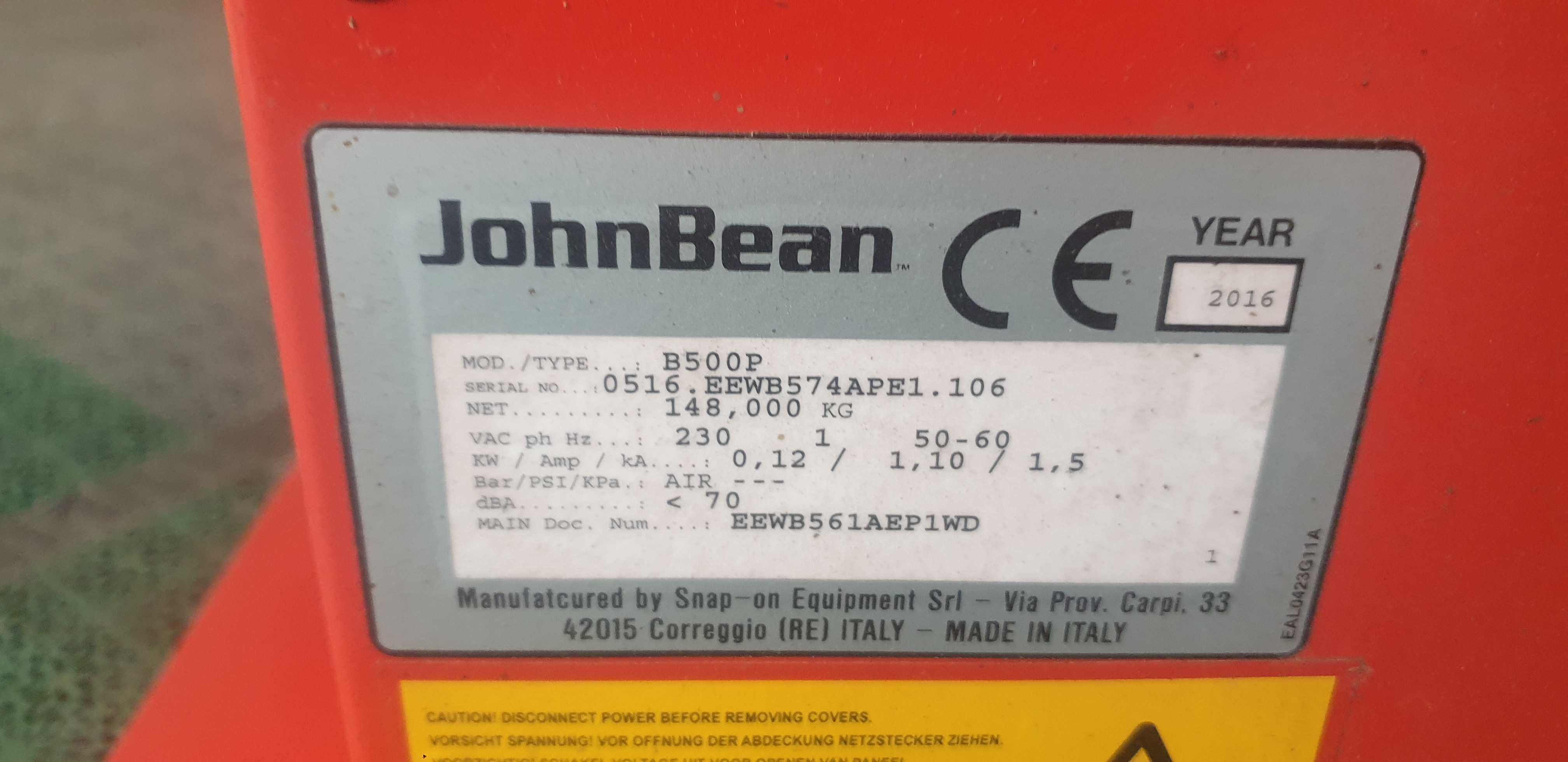 montażownica boxer super lx26 wyważarka john bean zestaw wulkanizacja