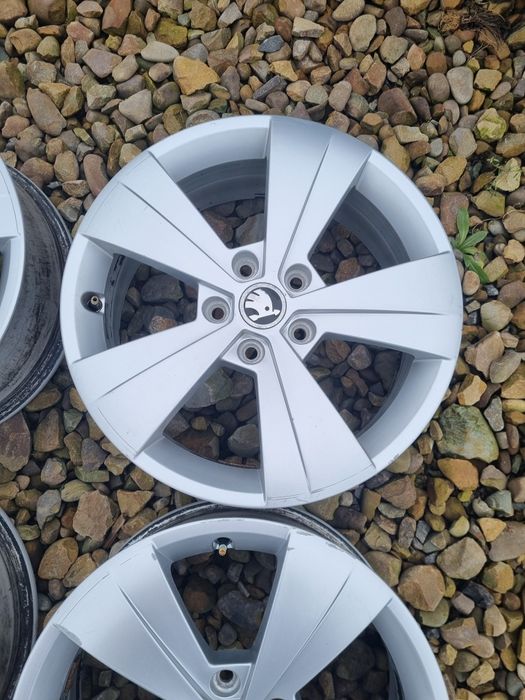 Диски легкосплавні 5 112 R 17 SKODA Оригінал