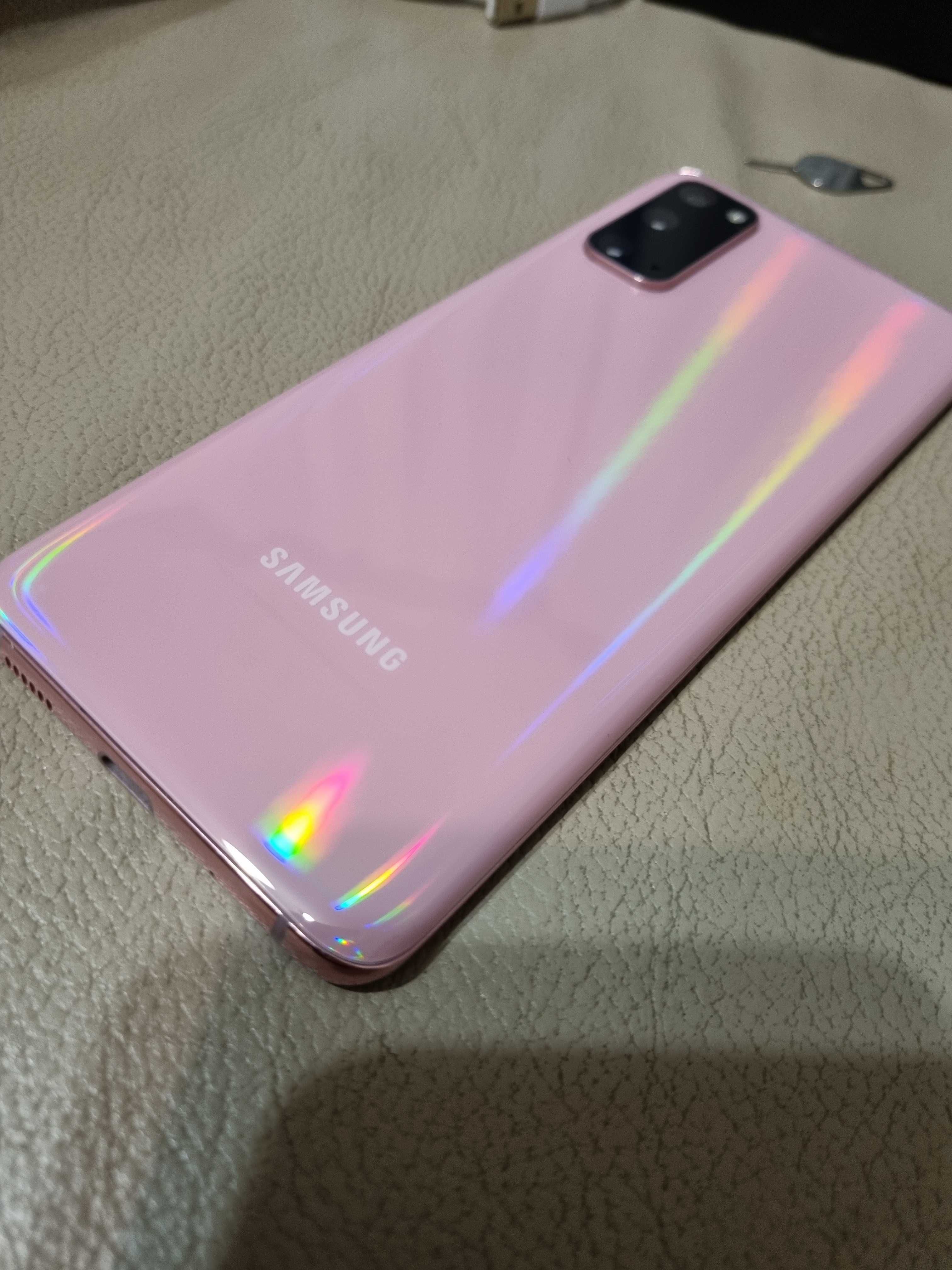 Samsung Galaxy S20 PINK Różowy stan BDB dla kobiety 2x etui