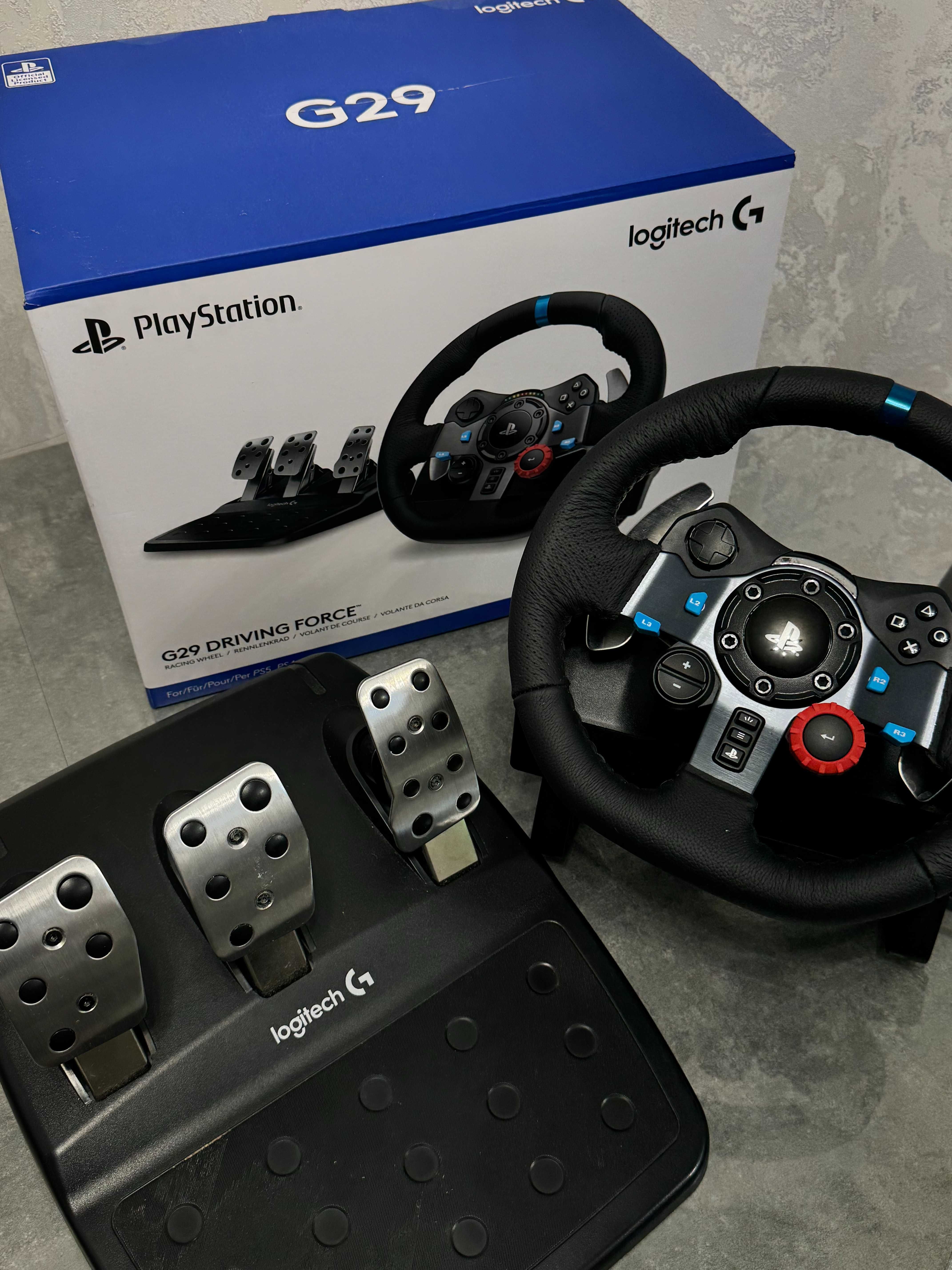 Руль Logitech G29 ГАРАНТИЯ ДО 2026 года.