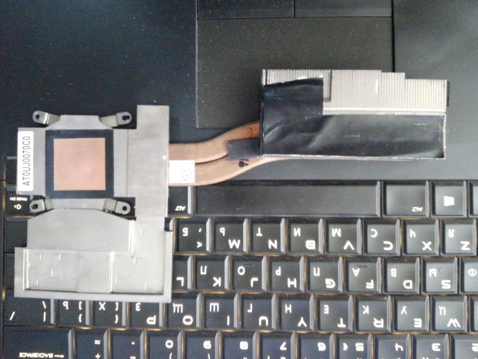 alienware 17 r1, r5 охолодження або  heatsink GPU