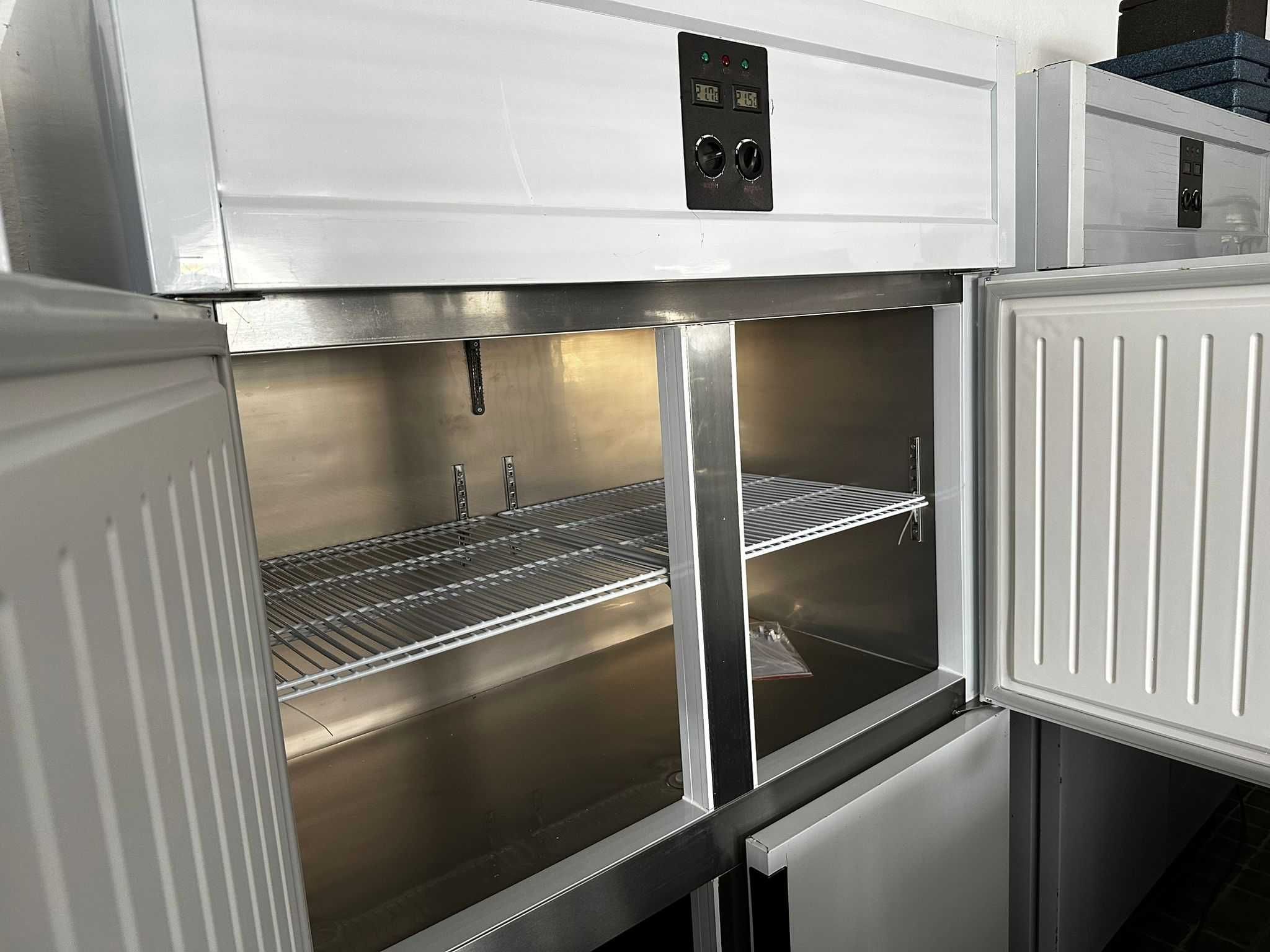 ACM1620 - Armário Duplo Inox Misto de Congelação e Conservação - NOVO