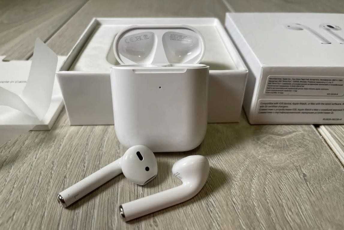 AirPods 2 1в1 Lux Навушники Бездротові +чохол