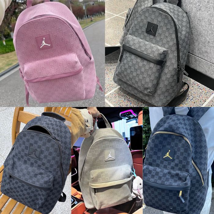 Дорожня сумка Air Jordan Monogram Duufle Bag рожева ОРИГІНАЛ