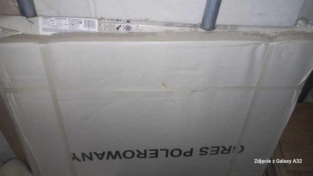 Płytki gres polerowany nowe, używane 6m2