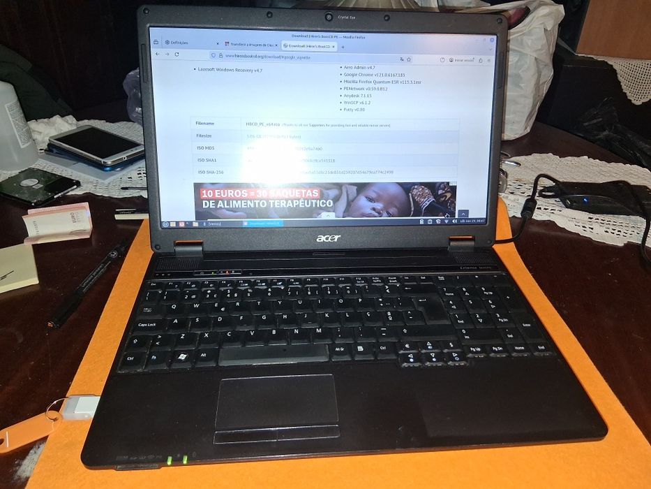 Acer extenza 3867gz
