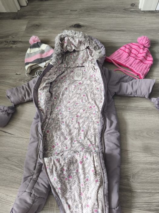 Kombinezon zimowy dla dziewczynki r.74 cool club