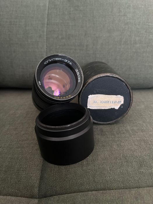 Obiektyw Jupiter 37A 135mm f/3.5 – retro, vintage