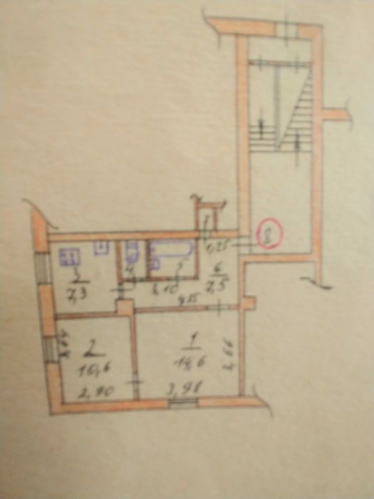 Продається двокімнатна квартира