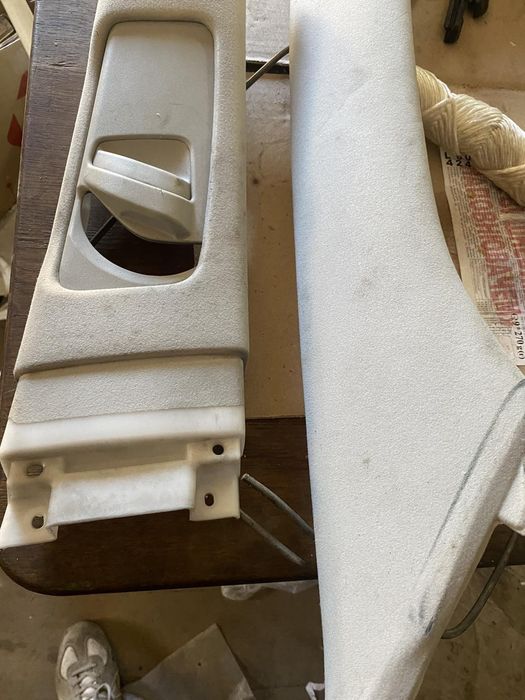 Пластикові накладки стойок обшивка оббивка салона Тойота Авенсіс т25