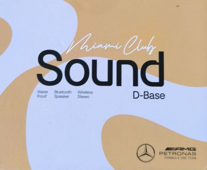 Głośnik Bluetooth Mercedes AMG D-Base Miami club