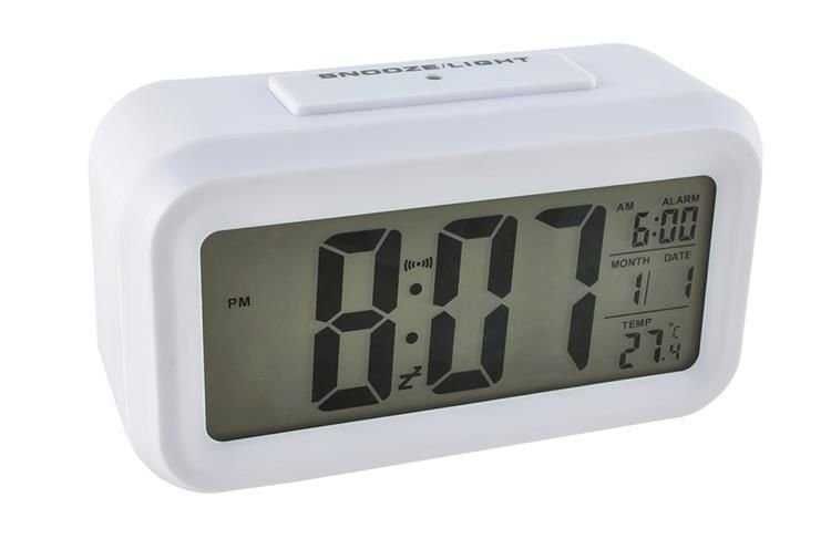 Budzik Zegar LED Elektroniczny Termometr Alarm 24H KOLORY