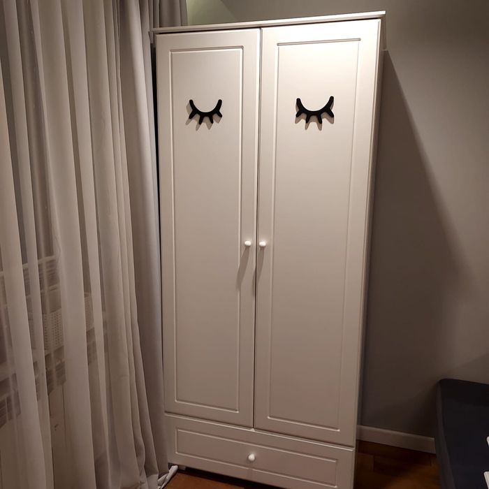 Szafa biała do pokoju