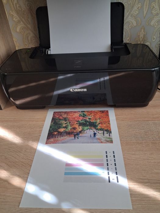 Кольоровий принтер Canon IP 1800 картриджи Pg 37 CL 41