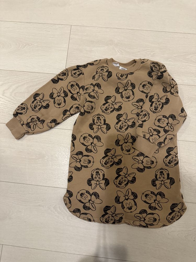 Sliczna bluza sukienka/tunika Zara r.110