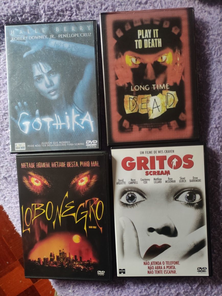 DVD'S vários filmes género Terror