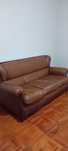 Conjunto de Sofá cama de couro