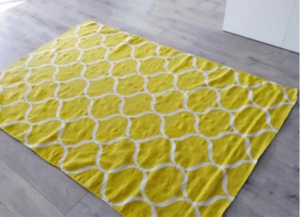 Tapete Ikea Srockholm 1,70m x 2,40m, tecelagem plana feito à mão