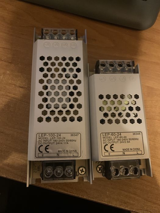 Przetwornica zasilacz transformator taśma LED 24v 4A 2.5A 100W 60W