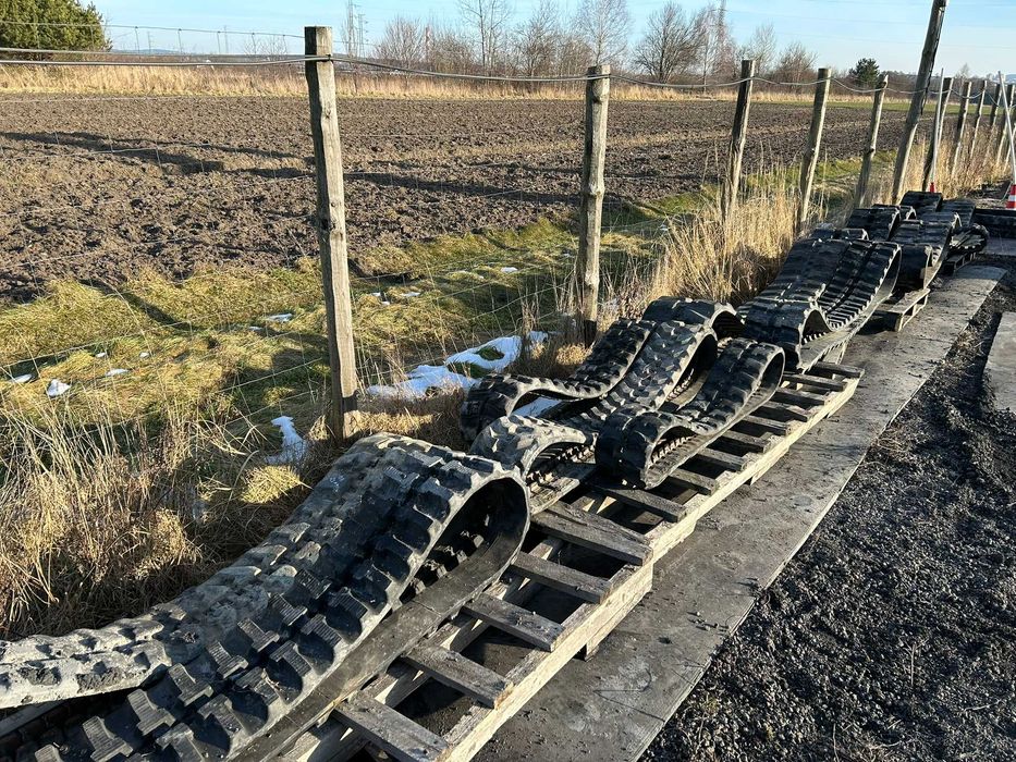 Gąsienice gumowe do maszyn budowlanych