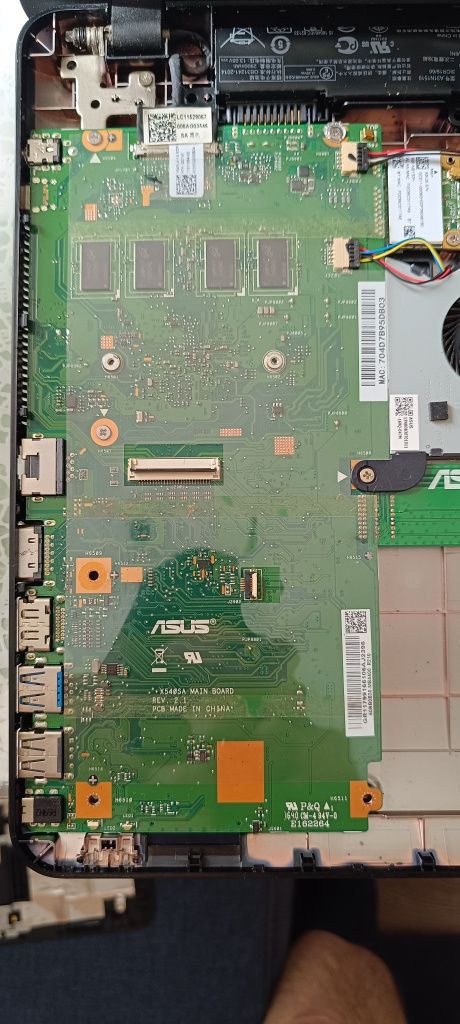 Asus F540S материнская плата. X540SA main board Rev. 2.1