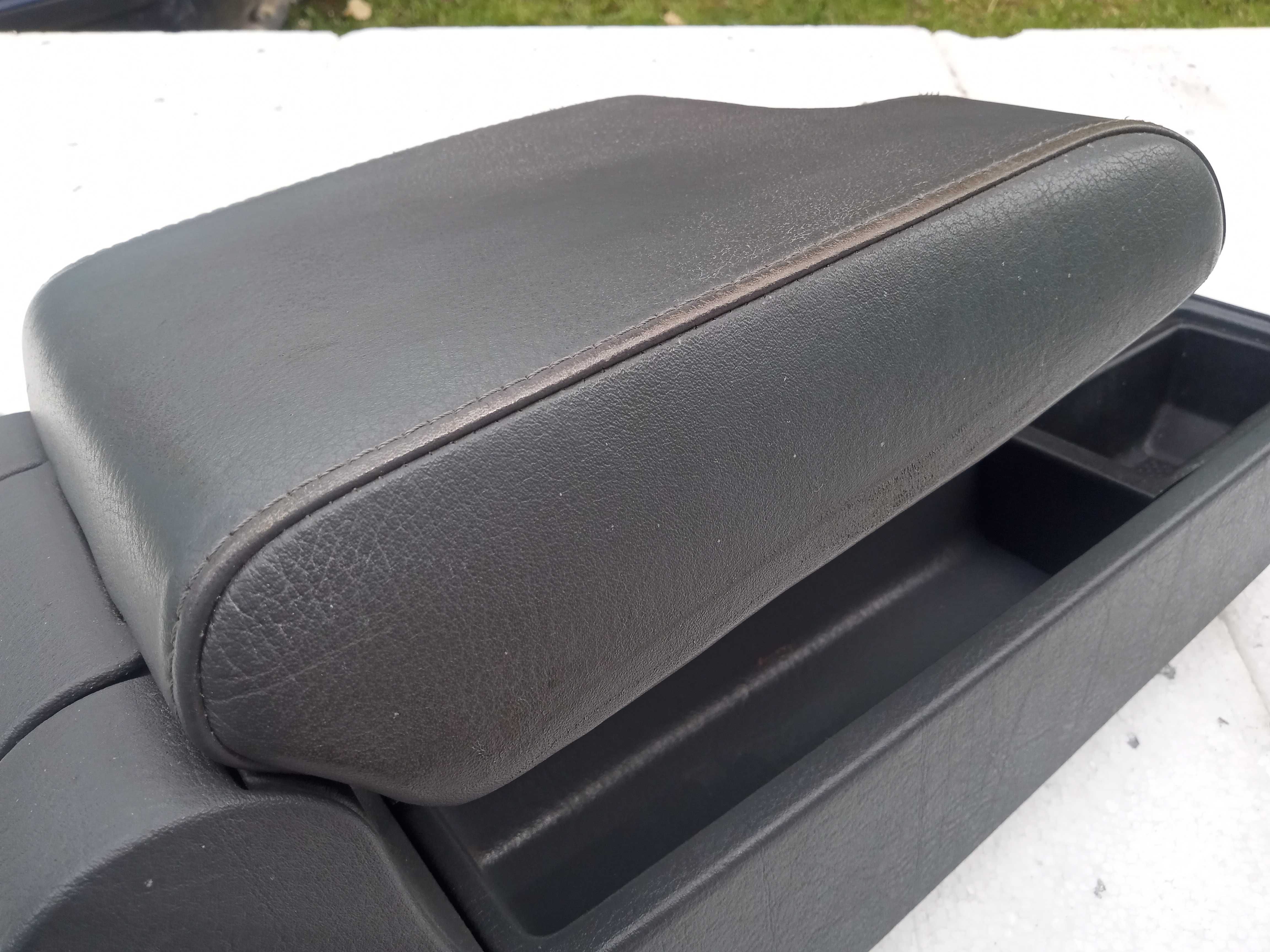 Podłokietnik łokieć szara skóra+tunel BMW E36 Cabrio M PAKIET EUROPA