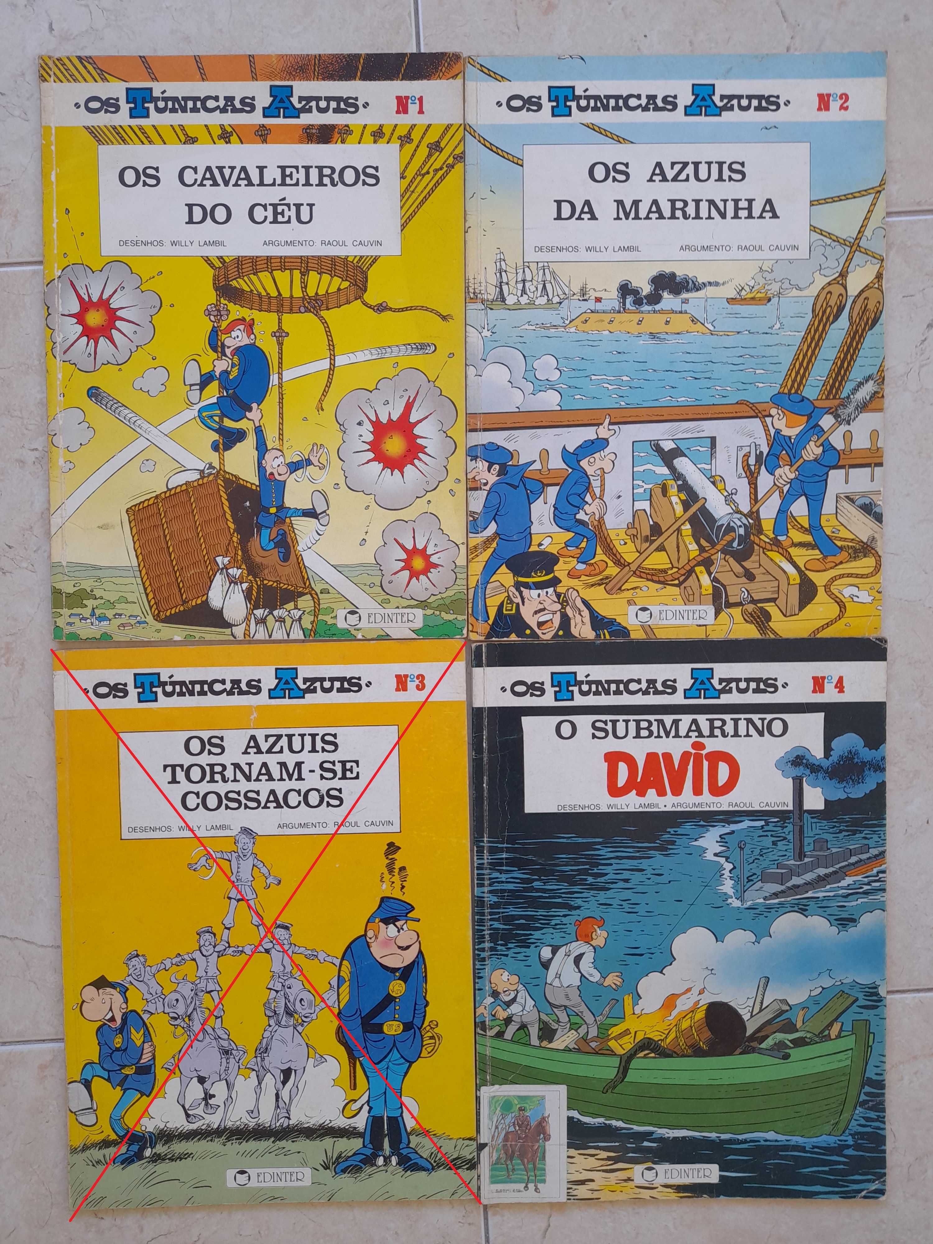 Túnicas Azuis - 3 volumes
