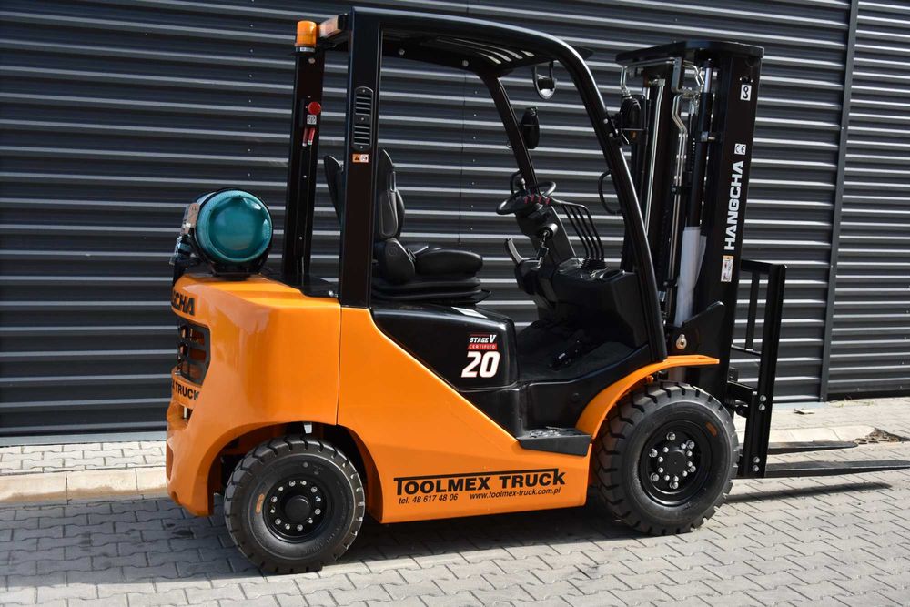 Wózek Widłowy Hangcha  2000 kg 2T nowy, spalinowy LPG