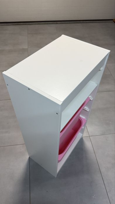 Ikea Trofast regał z pojemnikami i pułką