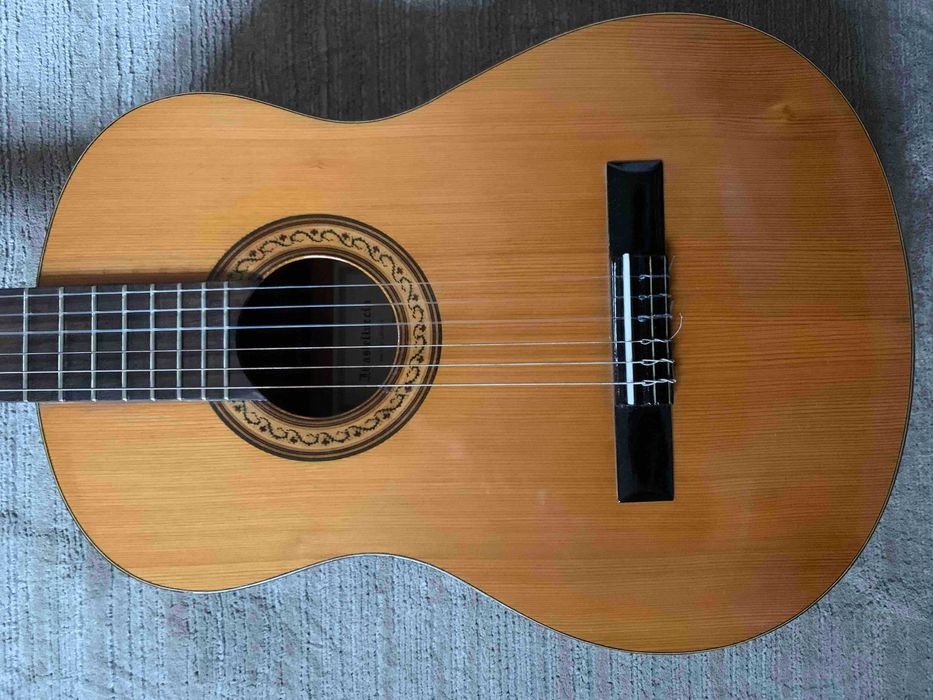 Guitarra clássica Jacques Castelluccia ano 60